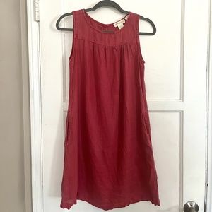 Vintage Cynthia Rowley Linen Dress XS